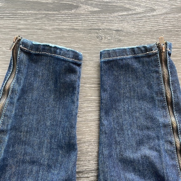 Sz26 Joe’s Jeans Ankle Chelsea in Halle Wash zipper Hem Denim in VGUC - Picture 14 of 14